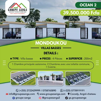 CITE OCEAN 2 A MONDOUKOU